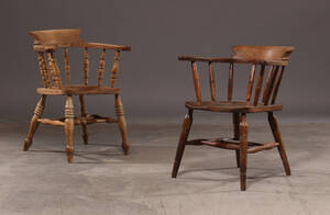 Par krostole af elmetræ 2