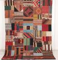 Persisk Patchwork tæppe 268x200 cm