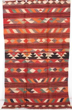 Persisk Nomadkelim, 242 x 146 cm