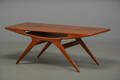 Johannes Andersen, sofabord af teak Smilet 