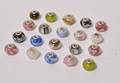 20 Charlotte Borgen beads i blandede nuancer 20