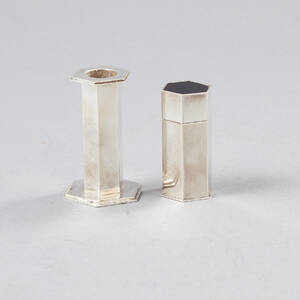 Dosa ljusstake sterlingsilver