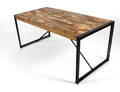 Iron Line spisebord. Rustikt design Denne vare er sat til omsalg under nyt varenummer 4145130