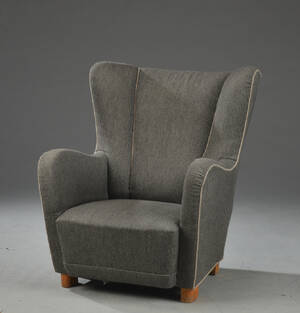Overpolstret lænestol, 1940erne