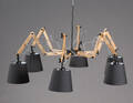 Teo Chandelier 6-armet loftslampe