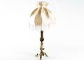 BORDSLAMPA, mässing, 1900 - tal