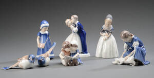 BG, Kgl. P. Samling porcelænsfigurer 7