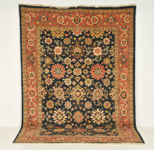 Kashmir Afshar tæppe, 200x309 cm.