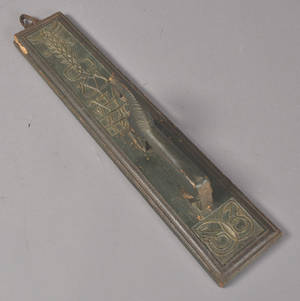 Manglebræt m skæringer, navnetræk  dateret 1845.