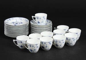 BG. Musselmalet kaffestel, porcelæn 35 