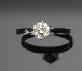 Solitaire diamant ring, 0.80 ct. Denne vare er sat til omsalg under nyt varenummer 4219419