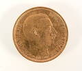 GULDMYNT, Danmark, 10 kroner, 1913, 21,6 karat.