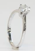 Solitairering, ca. 0.57 ct.