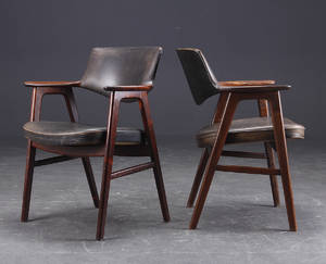 Erik Kirkegaard. Par armstole, palisander 2