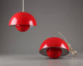 Verner Panton. Par Flowerpot pendler 2