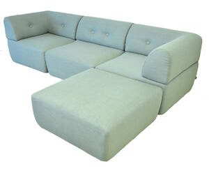 COUZ 156. Modulsofa bestående af 4 moduler, betrukket med slidstærkt Lady stof. Designet af COUZ DESIGN TEAM Denne vare er sat til omsalg under nyt varenummer 4365626