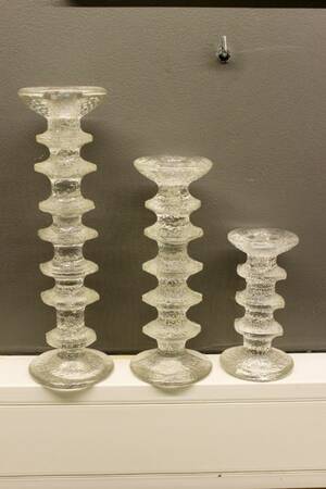 Ljusstakar, 3 st. Iittala