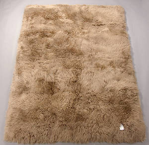 Designtæppe af australsk lammeskind - long wool