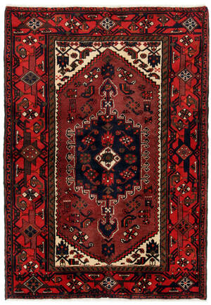 Persisk Zanjan tæppe, 195X135 cm.