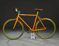 Von Braun. Fixiebike. Orange lakeret.