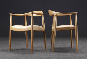 Hans J. Wegner 1914-2007. Par armstole model 503 The chair 2