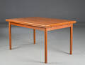 Spisebord af teak, Hollandsk udtræk