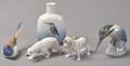 Kgl. P.BG - diverse figurer i porcelæn. 5