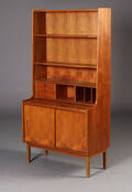 Dansk møbelproducent. Reolmodul, teaktræ