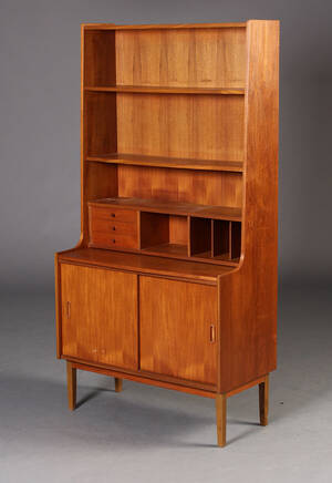 Dansk møbelproducent. Reolmodul, teaktræ