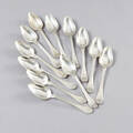 Dessertskedar silver