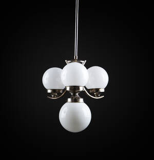 Taklampa art deco