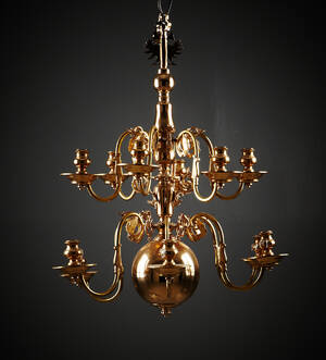 Ljuskrona barockstil