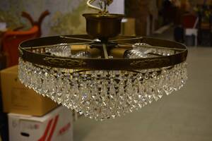 Kristallplafondlampa