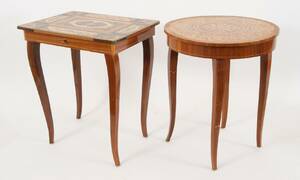 Bord med spelverk 2st, 1900-tal