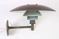 Poul Henningsen 1894-1967. PH 4,53 udendørs væglampe af kobber
