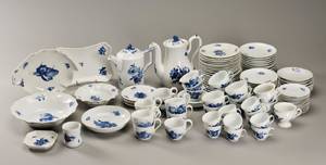 Kgl. Porcelæn, Blå Blomst, kaffeservice 78