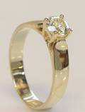 Solitairering, ca. 0.70 ct.