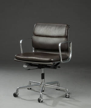 Charles Eames. Soft Pad kontorstol, Model EA-217