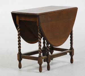 Gatelegtable, egetræ, 1900-tallet