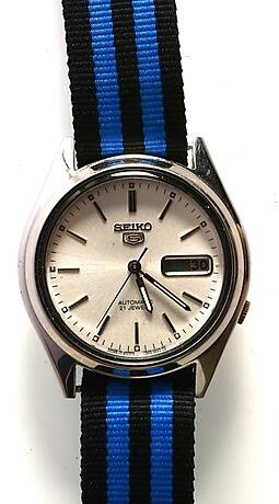 HERRARMBANDSUR, Seiko 5.