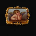 Brosch 18 k guld