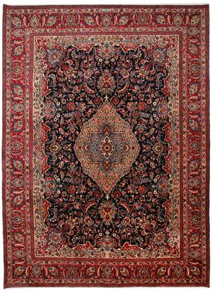 Persisk Mashad tæppe, 395X293 cm.