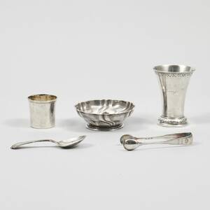 Parti silver, 5 delar