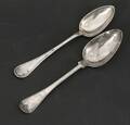 Matskedar i silver 2st, 181900-tal