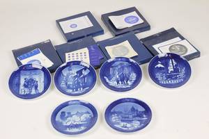 KGL. Juleplatter nye i org æske.   6 