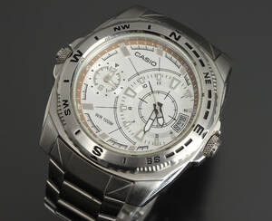 Casio herrearmbåndsur i stainless steel