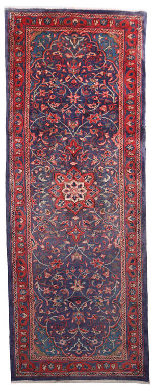 Persisk Mahal tæppe 320x102 cm.