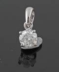 18KT Diamond  Pendant approx. 0.45ct