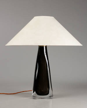 Carl Fagerlund for Orrefors. Bordlampe