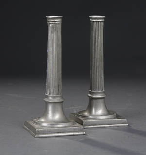 Par empire lysestager, tin 2